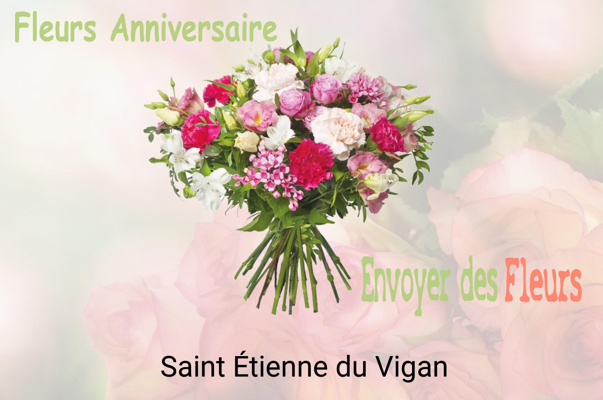 Bouquet de fleurs d’anniversaire livré à Saint-Étienne-du-Vigan